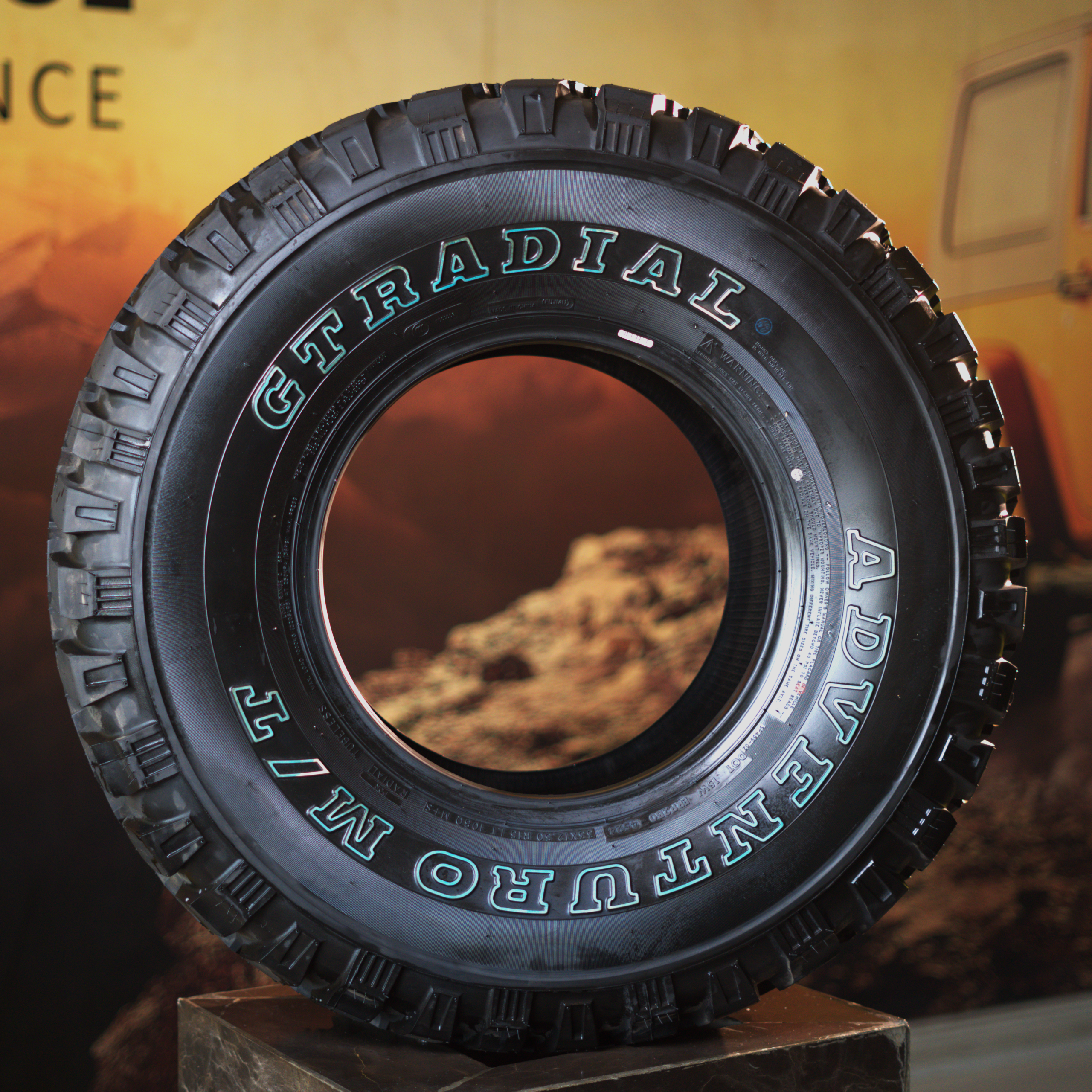 لاستیک جی تی رادیال مدل ADVENTURO M/T سایز 225/75R16 - تصویر 3