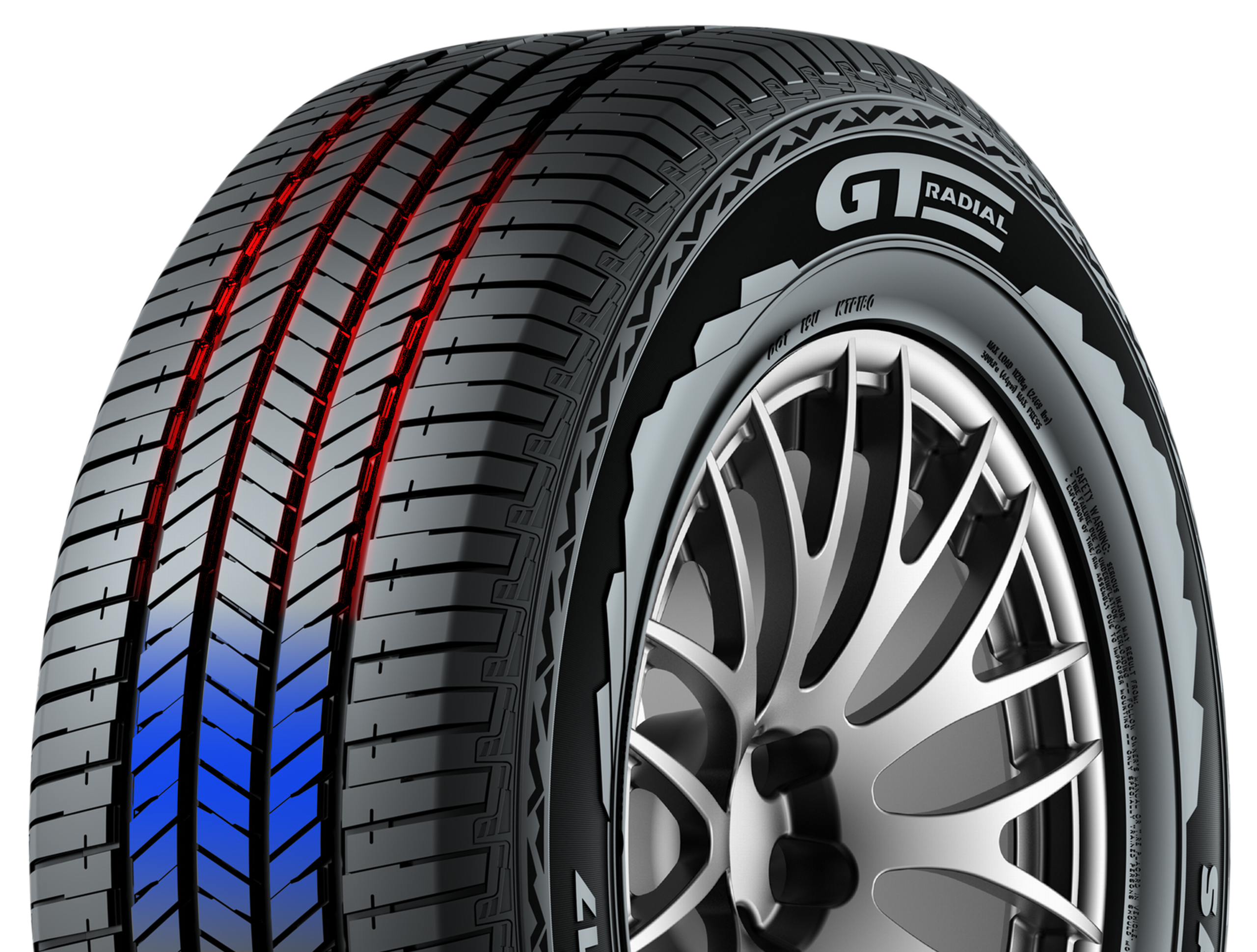 لاستیک جی تی رادیال مدل Savero HT-S سایز 225/70R16 - تصویر 4
